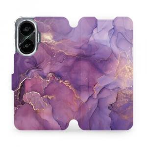 Etui z klapką do Xiaomi POCO F7, Mobiwear Book, fioletowe