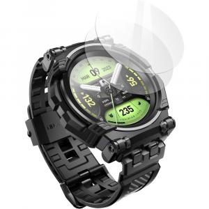 Etui z paskiem + 2 szkła Supcase i-Blason Armorbox do Galaxy Watch 6 Classic 47mm, czarne