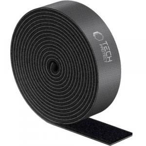 Taśma / rzep / organizer do kabli Tech-Protect Velcro 3m, czarna