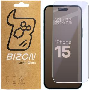 Elastyczne szkło hybrydowe Bizon Glass Mule do iPhone 15