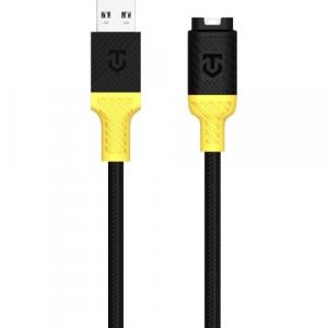 Kabel do ładowania zegarków Garmin, Tactical Recce 3:20, USB-A, 1m, czarno-żółty