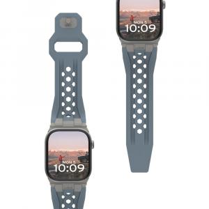 Pasek Urban Armor Gear UAG Monarch Strap do Apple Watch 49/46/45/44 mm, niebieski
