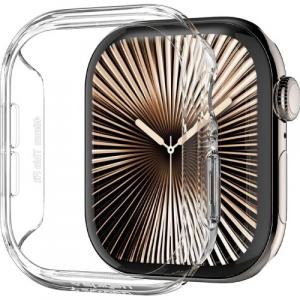 Etui Spigen Thin Fit do Apple Watch 10 46 mm, przezroczyste