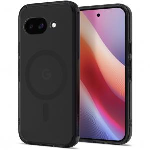 Etui Spigen Ultra Hybrid Mag do MagSafe do Google Pixel 9a, szaro-czarne