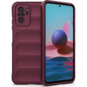 Pancerne etui Bizon Case Tur do Xiaomi Pocophone M5s / Xiaomi Redmi Note 10 / 10s, ciemnofioletowe