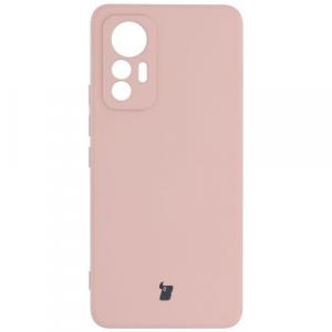 Etui Bizon Case Silicone do Xiaomi 12 Lite, jasnoróżowe