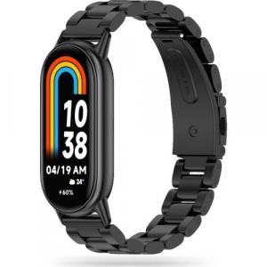 OUTLET: Pasek Tech-Protect Stainless do Xiaomi Smart Band 8 / 8 NFC, czarne