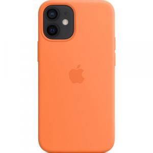 Etui silikonowe Apple Silicone Case do iPhone 12 Mini z MagSafe, pomarańczowe