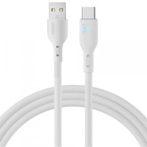 Kabel do ładowania / transmisji danych Joyroom Premium Series USB-A do USB-C, 3A, 2m, biały