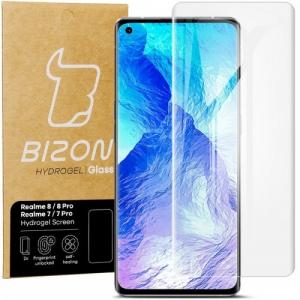 Folia hydrożelowa na ekran Bizon Glass Hydrogel, Realme 7 / 7 Pro / 8 / Pro, 2 sztuki