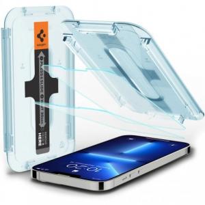 Szkło do etui + Aplikator Spigen Glas.tr EZ Fit 2-Pack do iPhone 14 Pro Max