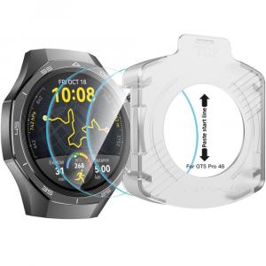 Szkło hartowane Tech-Protect Easy Set+ do Huawei Watch GT 5 Pro 46mm, z ramką aplikacyjną, 2 sztuki