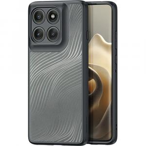 Etui Dux Ducis AIMO do Motorola Edge 60 Pro, czarno-przezroczyste