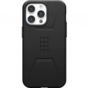 OUTLET: Etui pancerne Urban Armor Gear Civilian MagSafe do iPhone 15 Pro Max, czarne