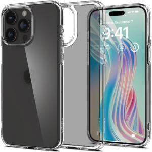 Etui Spigen Ultra Hybrid do iPhone 15 Pro Max, półprzezroczysto-przezroczyste