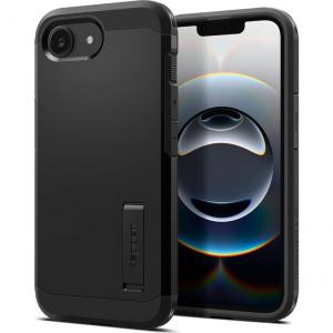 Etui Spigen Tough Armor Mag do MagSafe do iPhone 16e, czarne