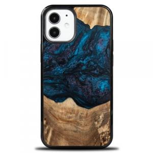 Drewniane etui Bewood do iPhone 12 Mini, Neptun