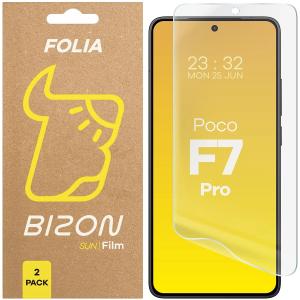 Folia matowa Bizon Glass Film Sun do Xiaomi Poco F7 Pro, 2 sztuki