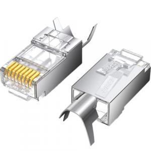 Wtyk, końcówka modularna RJ45 Ugreen Cat. 7 / 6A 8P8C, 10 sztuk