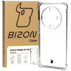 Elastyczne etui Bizon Case Salpa do Honor Magic6 Lite, przezroczyste