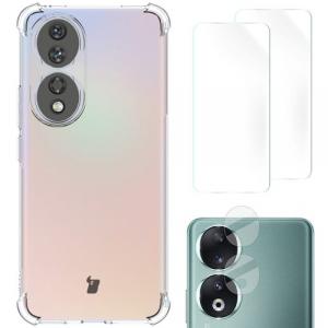 Etui Bizon Case Clear Pack do Honor 90, przezroczyste