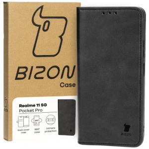 Etui z klapką Bizon Case Pocket Pro do Realme 11 5G, czarne