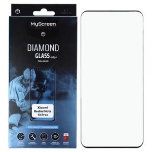 Szkło hartowane MyScreen Diamond Glass Edge 3D do Xiaomi Redmi Note 13 Pro+ 5G, czarna ramka