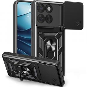 OUTLET: Etui z ringiem Tech-Protect Camshield Pro do Motorola Edge 60 Fusion, czarne