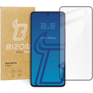 Szkło hartowane Bizon Glass Edge 2 do Xiaomi Poco X6 Pro / X7 Pro