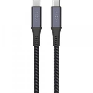 Kabel ładująco-przesyłowy Fixed Media Cable USB-C / USB-C 240W, 2 m , czarny