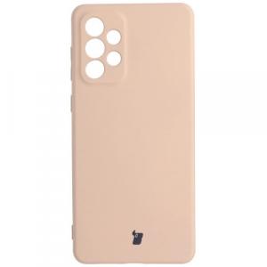 Etui Bizon Case Silicone do Galaxy A73 5G, jasnoróżowe