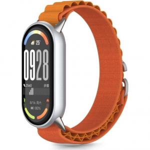 Pasek Tech-Protect Nylon Pro do Xiaomi Smart Band 10 / 9 / 9 NFC / 8, pomarańczowy