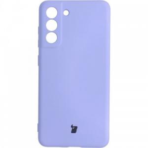 Etui Bizon Case Silicone do Galaxy S21 FE, fioletowe