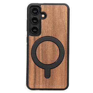 Drewniane etui do Galaxy S25, Bewood Orzech Amerykański MagSafe
