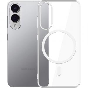 Etui 3mk Clear MagCase do MagSafe do Galaxy S25 Edge, przezroczyste