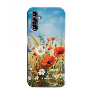 Etui ochronne do Galaxy A56 5G, Mobiwear Elite Pro, łąkowe kwiaty