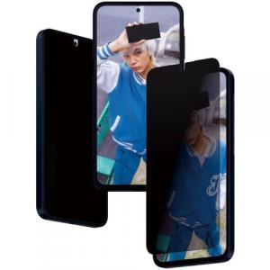 Szkło hartowane na cały ekran PanzerGlass Ultra-Wide Fit Privacy + EasyAligner do Galaxy A35 5G, przyciemniane