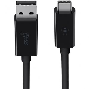 OUTLET: Kabel Belkin PD 3.1 USB-A do USB-C 3A 1m, czarny