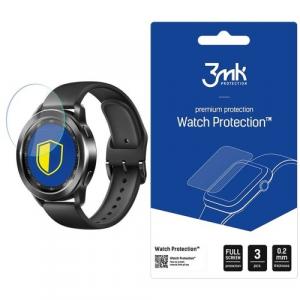 Szkło hybrydowe 3mk Watch Protection do Xiaomi Watch S3 47mm, 3 sztuki