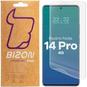 Folia hydrożelowa na ekran Bizon Glass Hydrogel Front do Xiaomi Redmi Note 14 Pro 4G, 2 sztuki