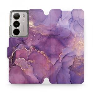 Etui z klapką do Realme C75 4G, Mobiwear Book, fioletowe