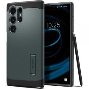 Etui Spigen Tough Armor do Galaxy S24 Ultra, zielone