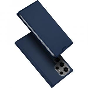 Etui z klapką Dux Ducis Skin Pro do Galaxy S25 Ultra, granatowe