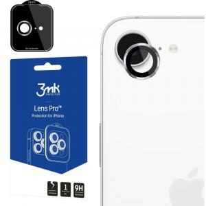 Osłona na aparat 3mk Lens Protection Pro do iPhone 16e, srebrne