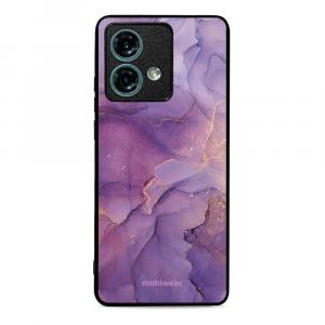 Etui ochronne do Motorola Edge 40 Neo, Mobiwear Glossy Case, fioletowe