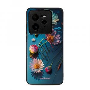 Etui ochronne do Realme GT 7 Pro, Mobiwear Glossy Case, niebiesko-kwieciste