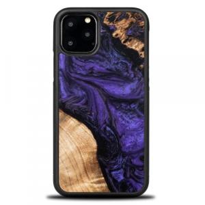 Drewniane etui Bewood do iPhone 11 Pro, Violet