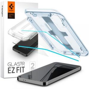 Szkło do etui + Aplikator Spigen Glas.tR EZ Fit 2-Pack do Galaxy S24