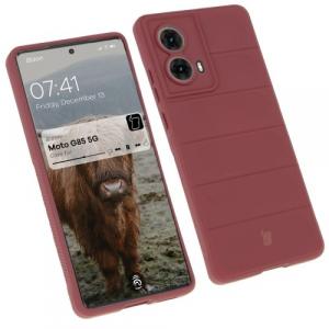 Pancerne etui Bizon Case Tur do Motorola Moto G85 5G, ciemnofioletowe