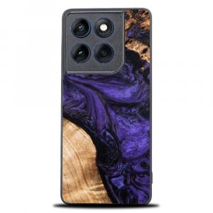 Drewniane etui do Motorola Edge 60 Pro, Bewood Unique Violet